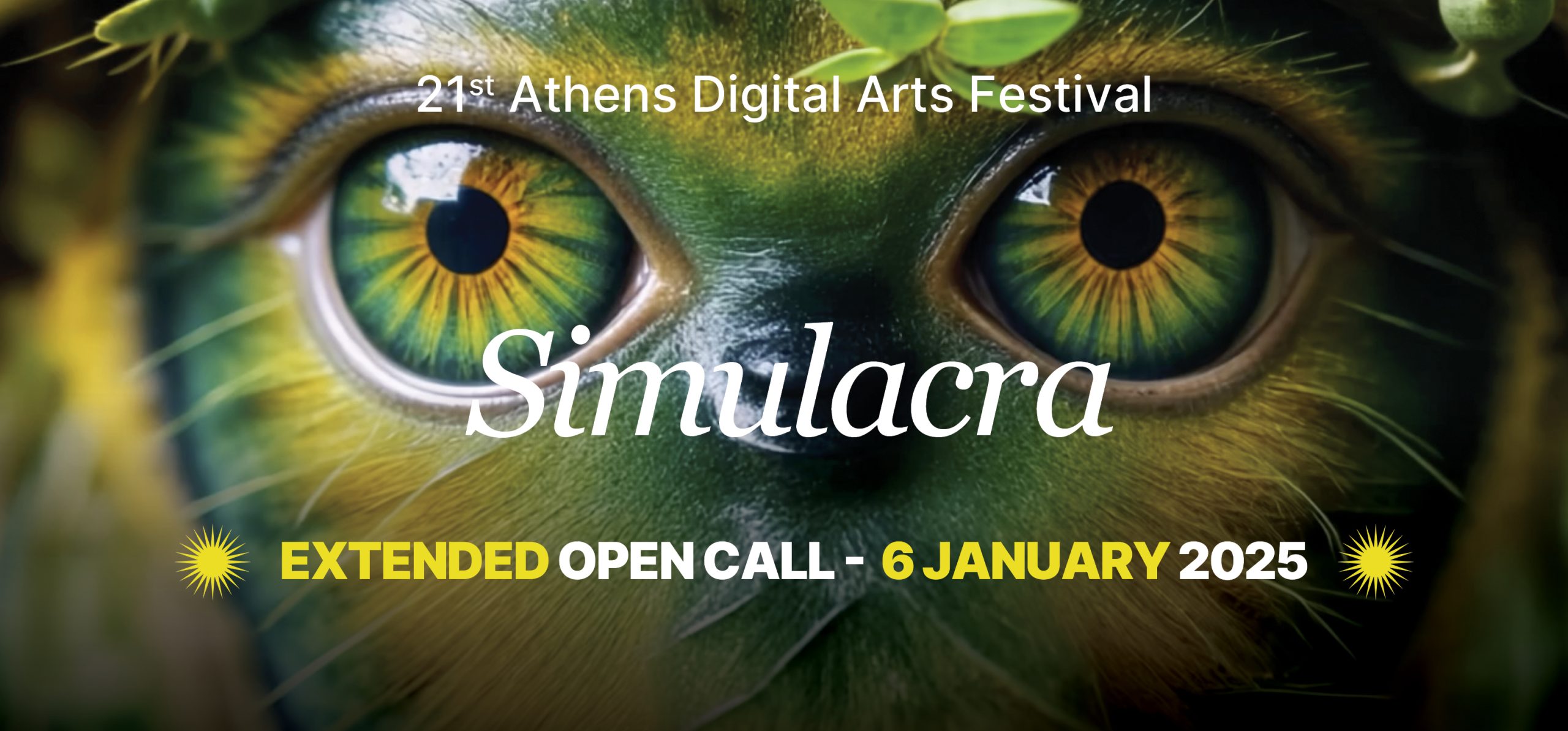 */ 21th Athens Digital Arts Festival “Simulacra” | Call for Entries Extension